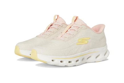 Женские кроссовки Skechers Maria, бежево-розовые