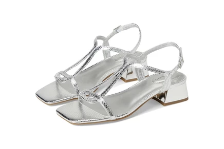 Bandolino Primadon silver snake