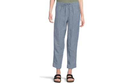 Джинсы L.L.Bean Premium Linen Breezy Pull-On Ankle Pants