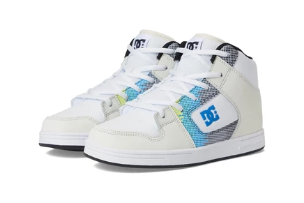 Детские кроссовки DC Kids Manteca 4 Hi, молочно-синие
