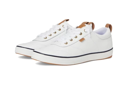 Женские слипоны Keds Center III, бело-синие