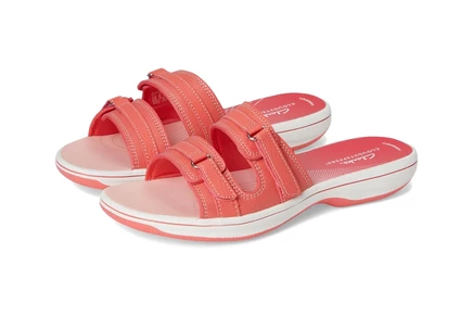 bright coral ombre synthetic