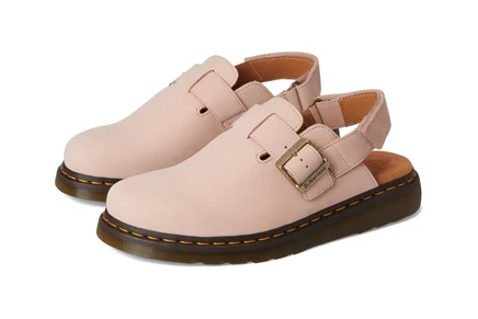 Унисекс клоги Dr. Martens Jorge II, пудрово-розовые