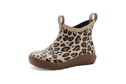 Детские резиновые ботинки-челси Bogs Kids Skyline Rain Chelsea, тауп/мульти