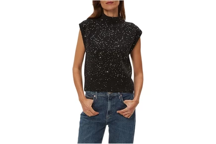 Свитер Michael Stars Raina Mock Neck Sweater