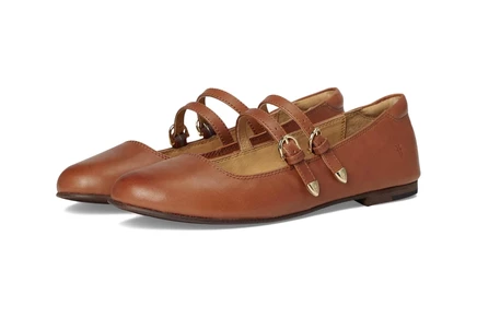Женские туфли Frye Carson Multi Mary Jane, коричневые