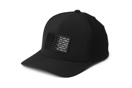 Унисекс кепка Columbia PFG Elite 3D Stretch Snap Back, черная