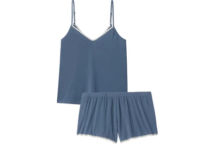 Пижама Eberjey Frida - The Whip Stitch Cami and Shorts Set