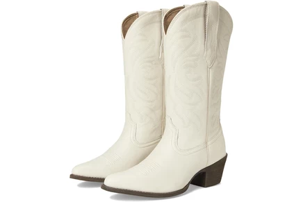 Женские сапоги Ariat Heritage J Toe, кремовые