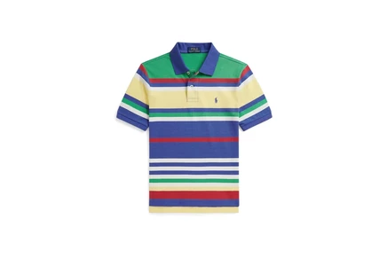 Детская рубашка‑поло Polo Ralph Lauren Kids, мультиколор