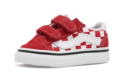 Детские кроссовки Vans Old Skool V, ярко-красные