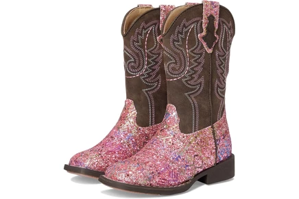 Ботинки Roper Kids Glitter Aztec (Toddler/Little Kid)