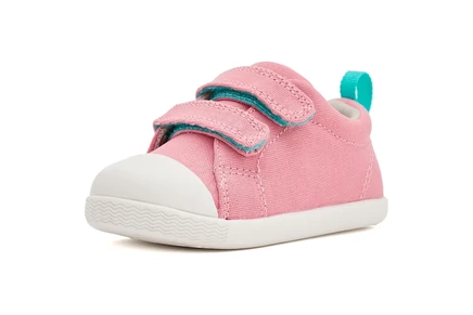 Детские кроссовки Ten Little Kids Eco Canvas, розовые