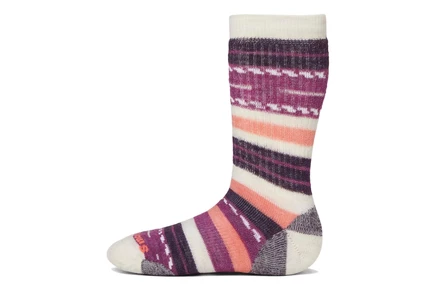 Носки Smartwool Kids Hike Full Cushion Margarita Crew Socks (Toddler/Little Kid/Big Kid)