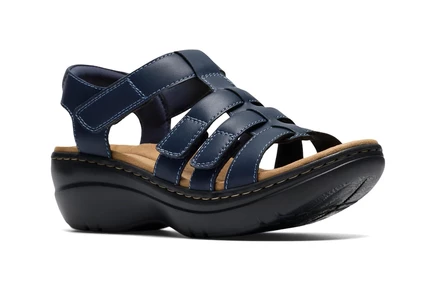 navy leather