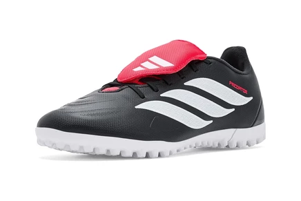 Мужские бутсы Adidas Predator Club FT TF, черно-бело-красные