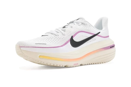 Женские кроссовки Nike Air Winflo 12, бело-черно-розовые