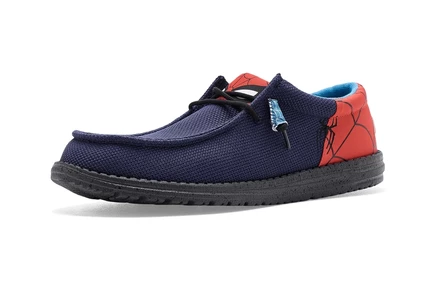 Hey Dude Wally Funk Spiderman navy/red