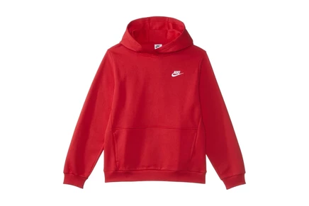 Женский свитшот Nike Kids NSW Club Fleece LBR Hoodie (Little Kids/Big Kids)