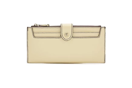 HOBO Dunn Continental Wallets butter yellow