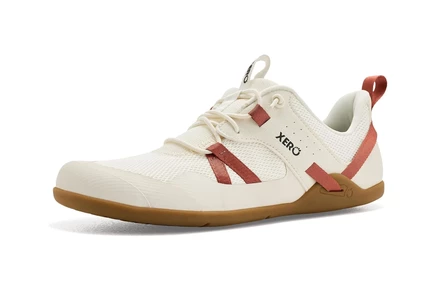 Женские слипоны Xero Shoes Prio Coast, бело-кирпичные