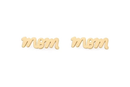 Серьги Kate Spade New York Love You, Mom Studs