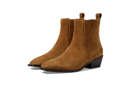 Seychelles Hold Me Down cognac suede