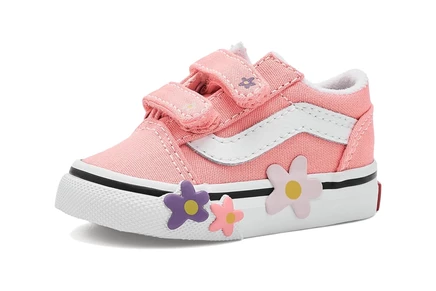 Детские кеды Vans Old Skool V, розовые