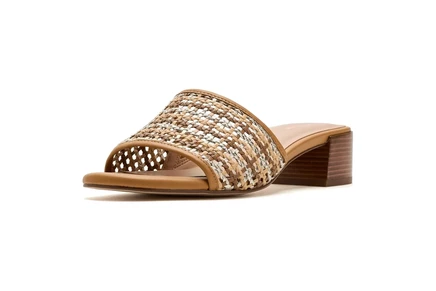 Женские босоножки Cole Haan Calli Single Band на низком каблуке, нейтральные/бисквитные