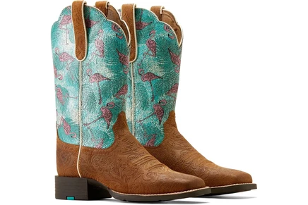 Ботинки Ariat Round Up Wide Square Toe Western Boots