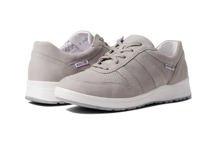 Женские кроссовки Mephisto Rebeca Perf light grey bucksoft