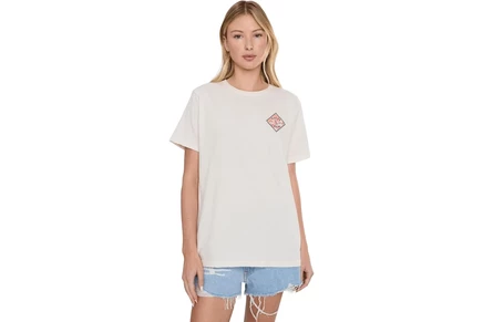 Женская футболка Salty Crew Tippet Boyfriend, молочная