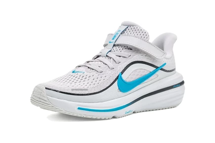 Nike Kids Winflo 12 (Little Kid) vast grey/light current blue/off white/anthracite