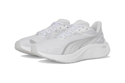 Женские кроссовки Puma Electrify Nitro 4, бело‑серые