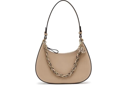 Женская сумка через плечо Lauren Ralph Lauren Leather Medium Marcy Zip Shoulder Bag
