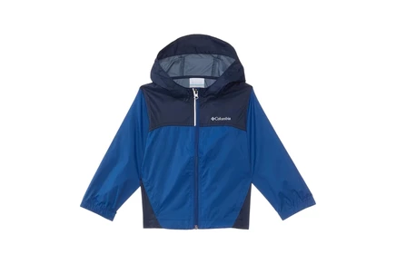 Columbia Kids Glennaker Rain Jacket (Toddler) mountain blue/collegiate navy