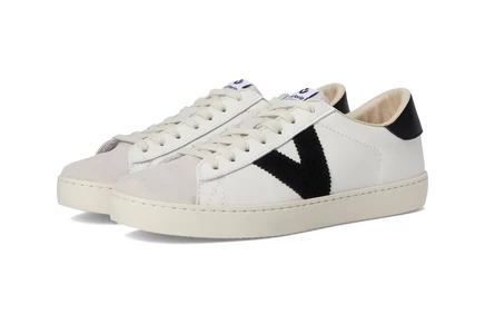 Унисекс кеды Victoria Berlin Fine Leather Suede V, черные