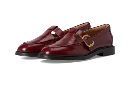 Женские лоферы sam edelman elaina, бордовые