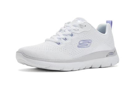 Женские кроссовки Skechers Arch Fit Summits, бело-лавандовые