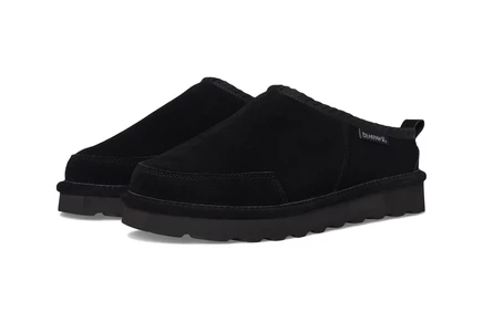 Мужские тапочки Bearpaw Damian из овчины, черные