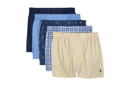 Мужские боксеры Polo Ralph Lauren Classic 5 шт., разные
