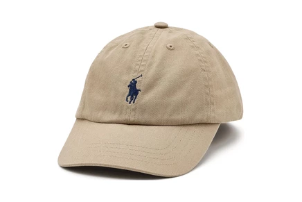 Polo Ralph Lauren Kids Cotton Chino Baseball Cap (Little Kid/Big Kid) classic khaki