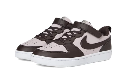 Детские кеды Nike Court Borough Low Recraft, розово-коричневые/хаки