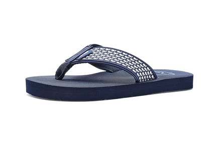 Детские шлепанцы Vineyard Vines, кит, темно-синие
