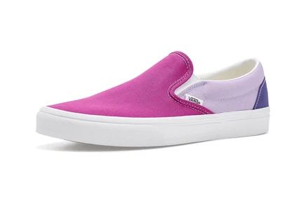 Мужские слипоны Vans Classic Slip-On, разноцветные вставки