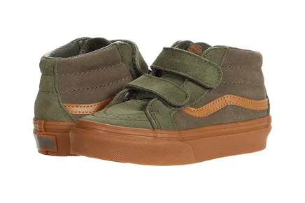 Детские кеды Vans Sk8-Mid Reissue V, оливковые