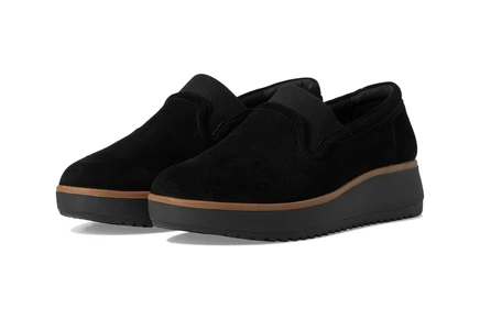 Женские кроссовки Clarks Zylah Sky black suede