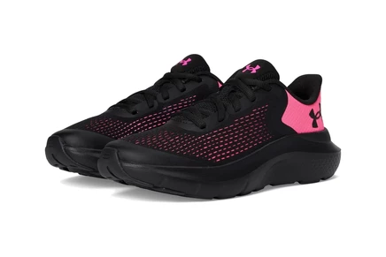 Детские кроссовки Under Armour Rogue 5, черно-розовые