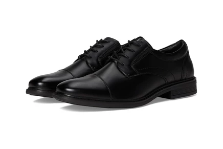 Мужские оксфорды Nunn Bush Jarvis Cap Toe, черные
