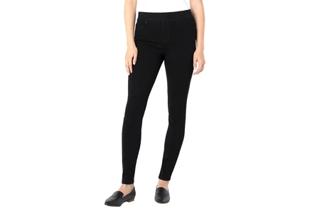 Джинсы Liverpool Los Angeles Sienna Skinny Jean Leggings in Black Rinse